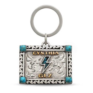 Donde truena la sierra custom keychain